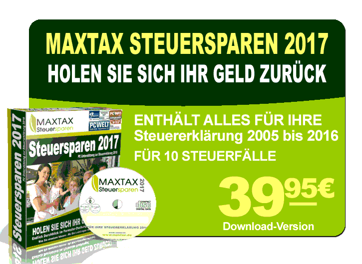 MAXTAX Kaufbutton Deluxe 2017